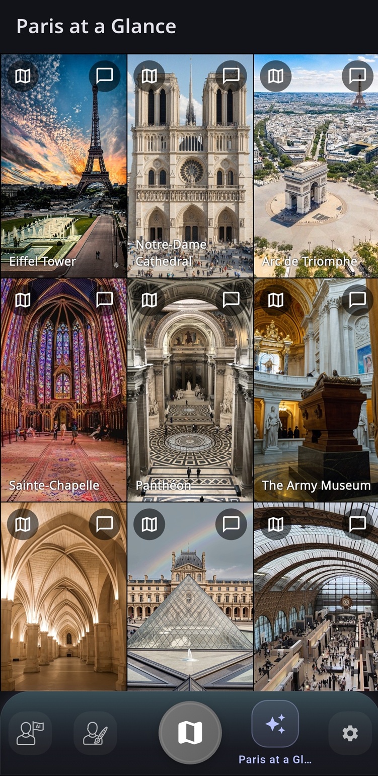 Paris Smart Guide App Screenshot